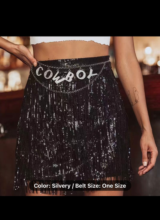 Cowboy Rhinestone Waistband