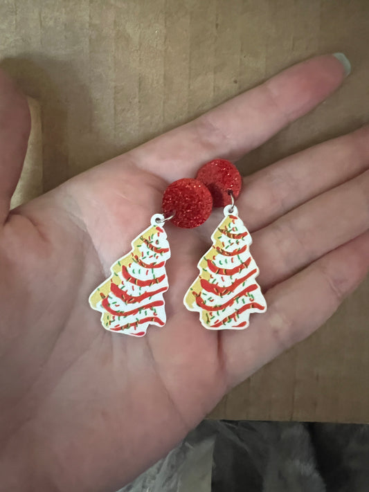 Christmas Tree Earrings