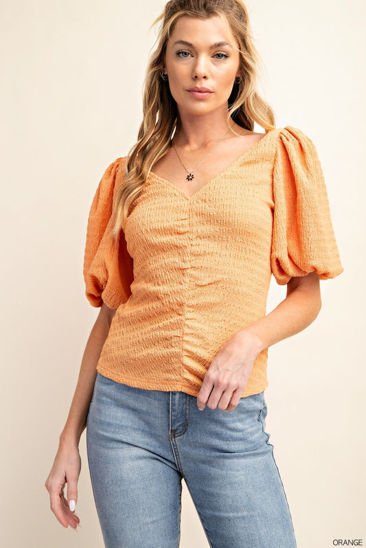 Aspen Puff Sleeve Top