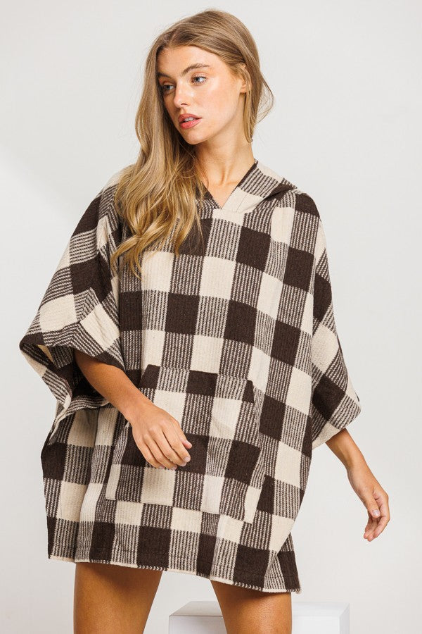 Berkley Checkered Poncho