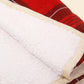 Sherpa Lined Plaid Blanket