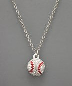 Baseball Necklace