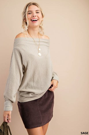 Wendy Cowl Neck Top