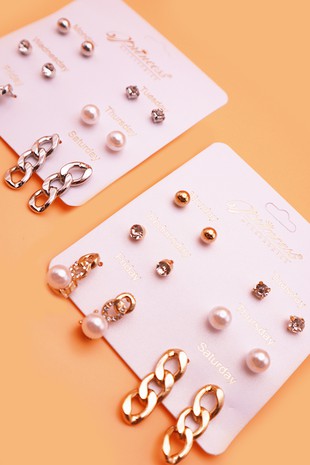 Multi-Pair Earrings