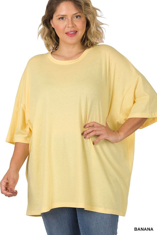 Riley Boyfriend Tee - Curvy