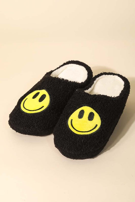 Smiley Face Slippers